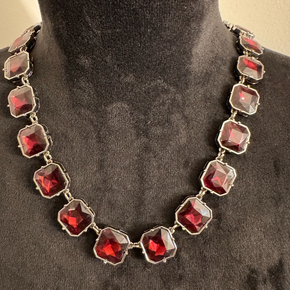 Vera Wang Ruby Red Necklace